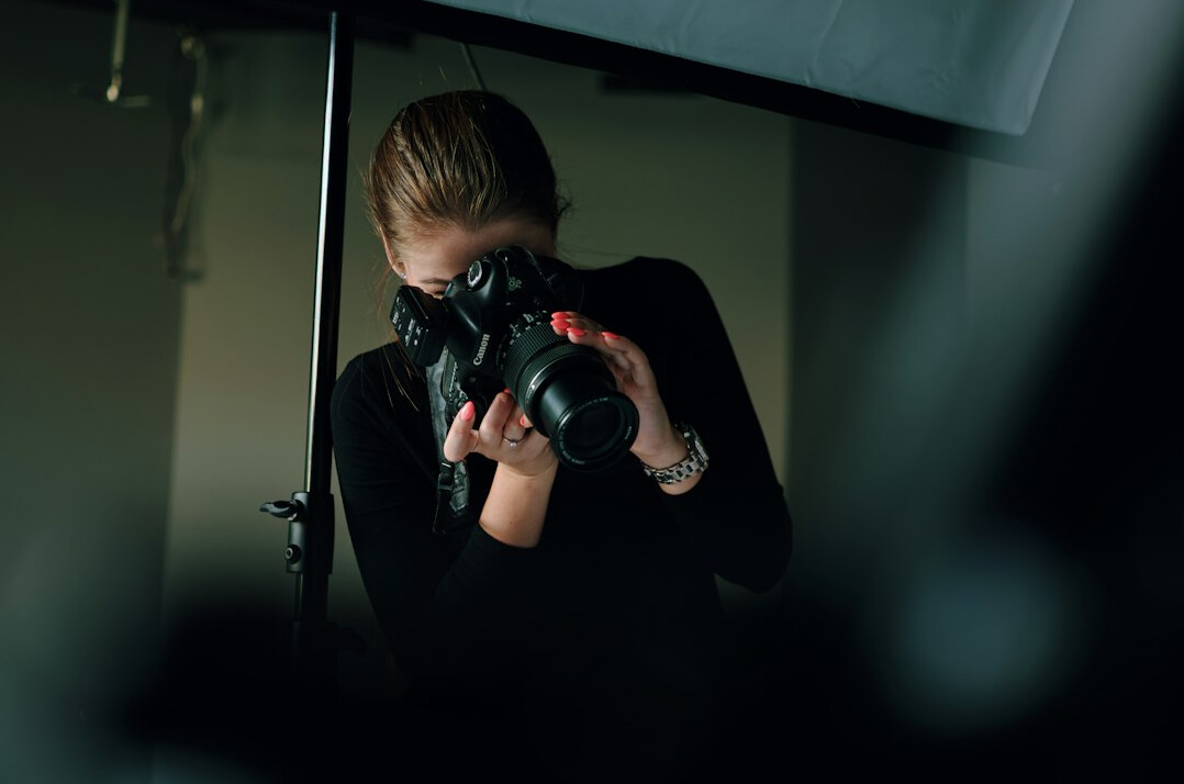 cinematographer framing shot