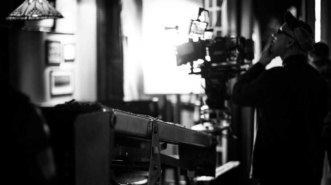 low budget film set